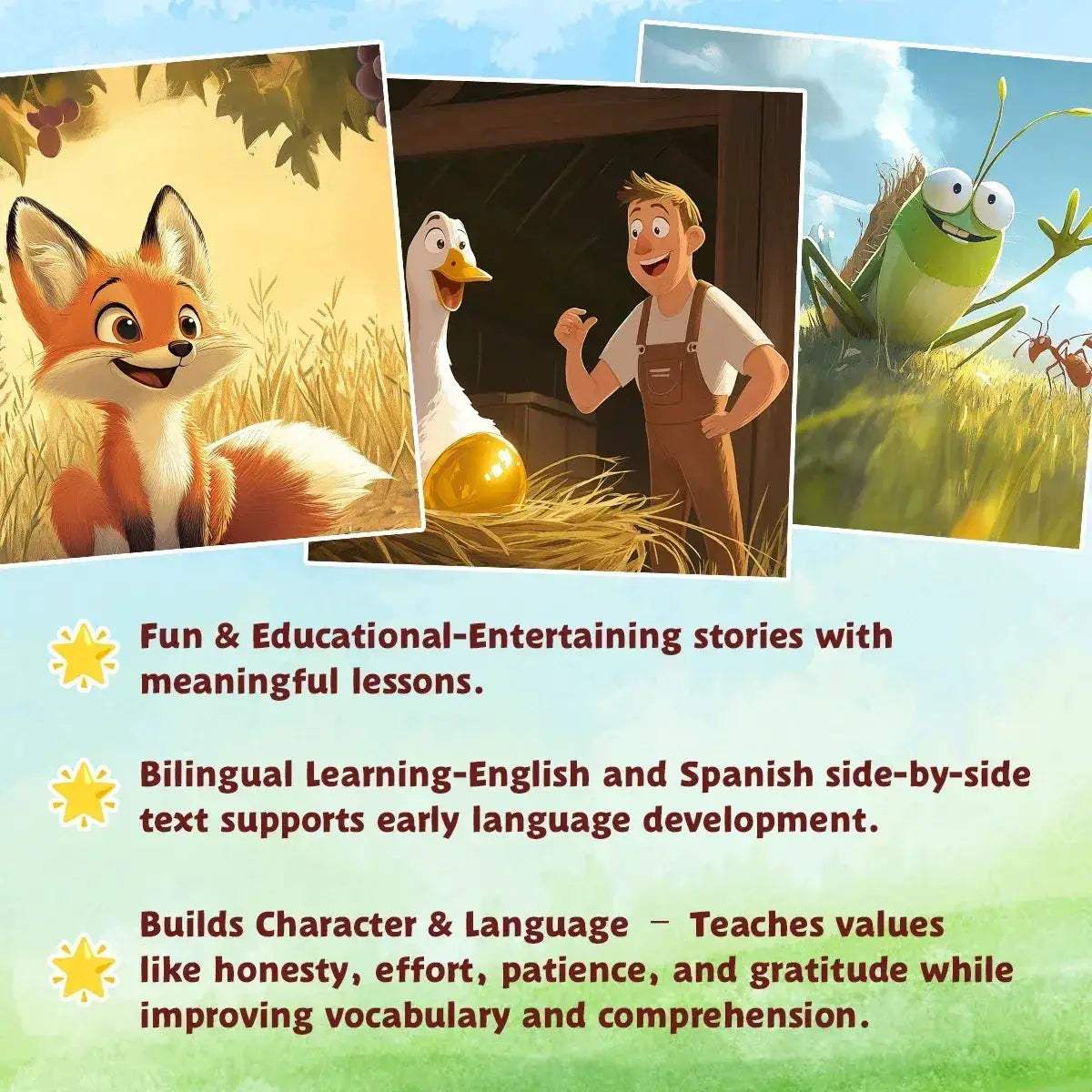 Bilingual Storybook For Kids Fun Language Learning Adventure - ToylandEU