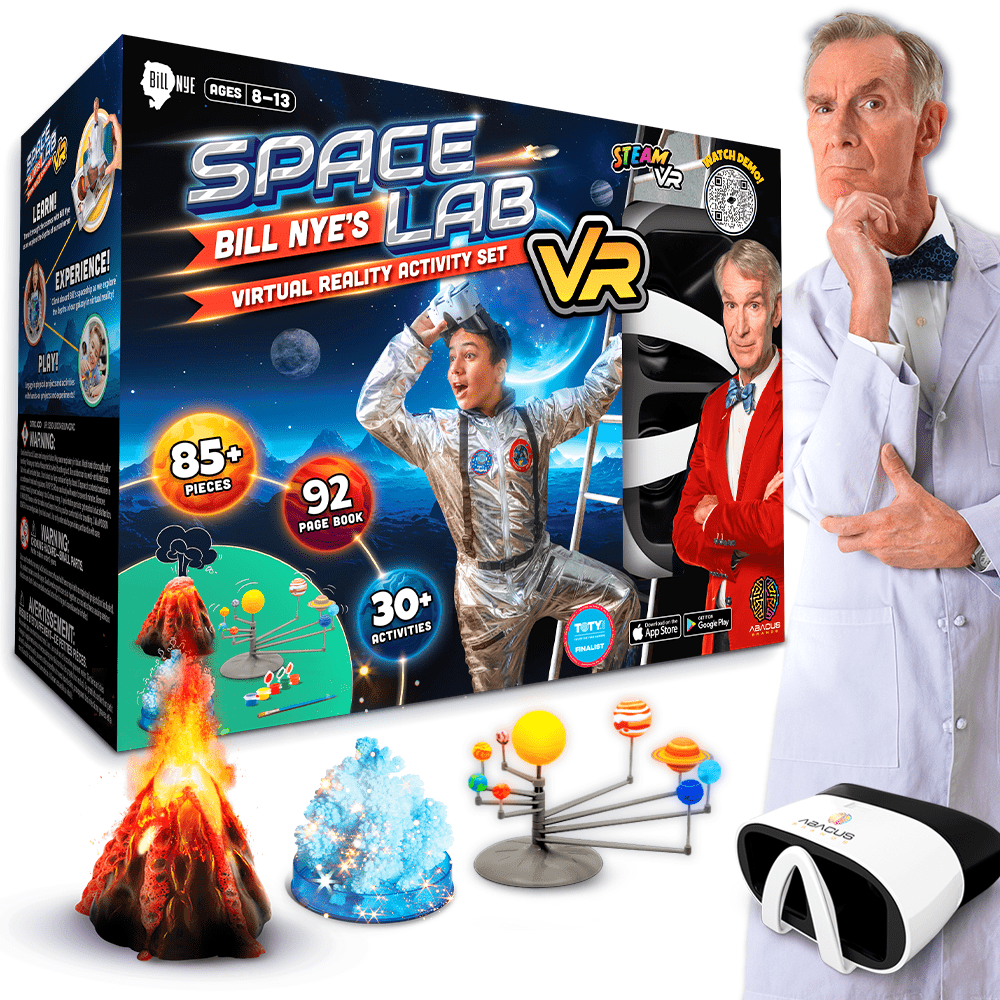 Bill Nye Space Lab VR Kit | 85-Piece Educational Kit | Toylandeu™
