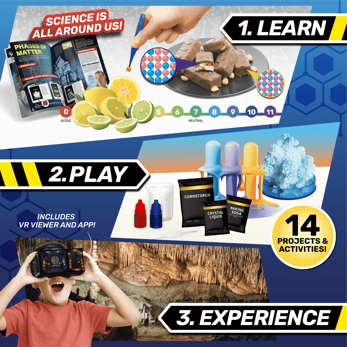Bill Nye VR Chemistry Kit | Immersive VR Lab | Toylandeu™