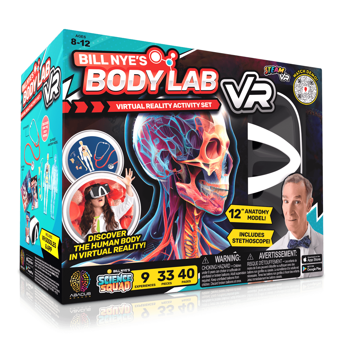 Bill Nye VR Kit | Interactive Human Body Experience | Toylandeu™