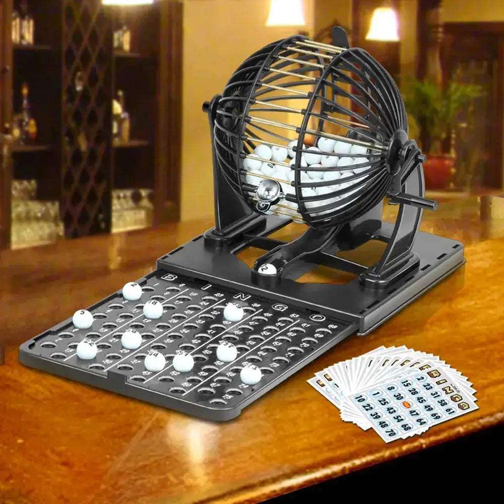 Bingo Machine Cage For Family Party Tabletop Games - ToylandEU