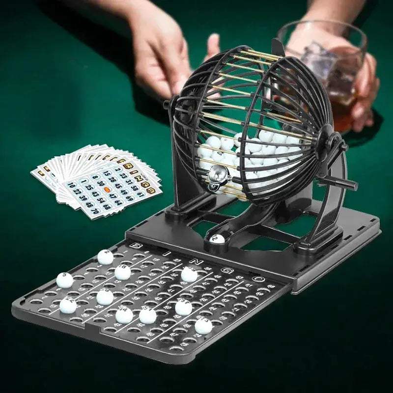 Bingo Machine Cage For Family Party Tabletop Games - ToylandEU
