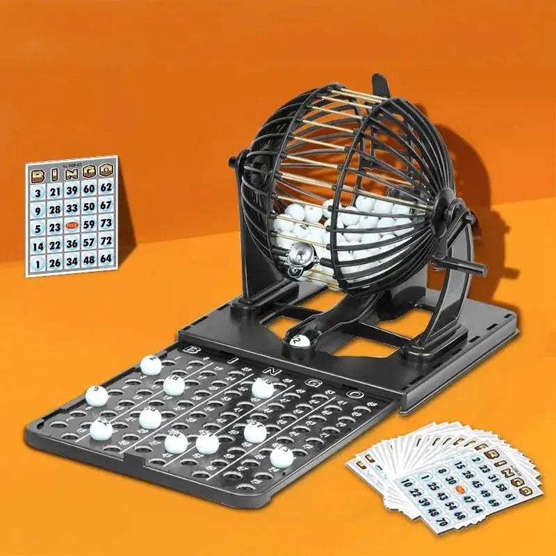 Bingo Machine Cage For Family Party Tabletop Games - ToylandEU