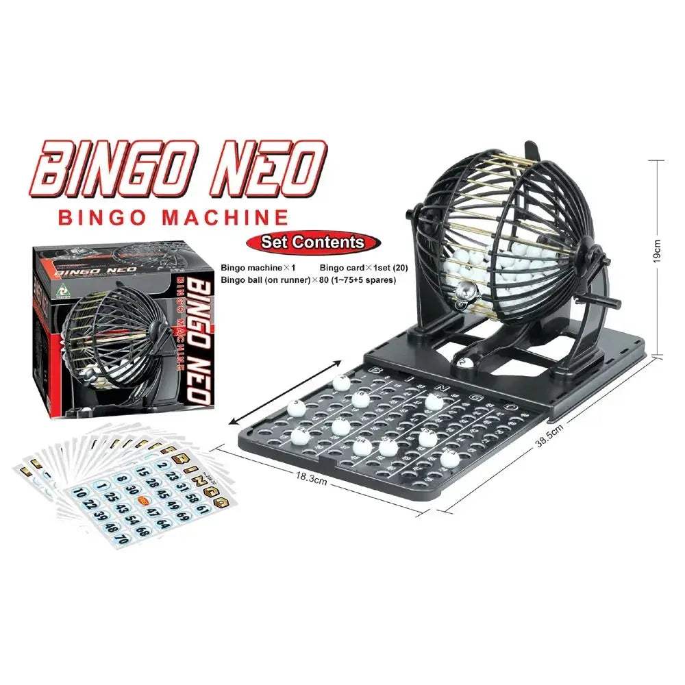 Bingo Machine Cage For Family Party Tabletop Games - ToylandEU