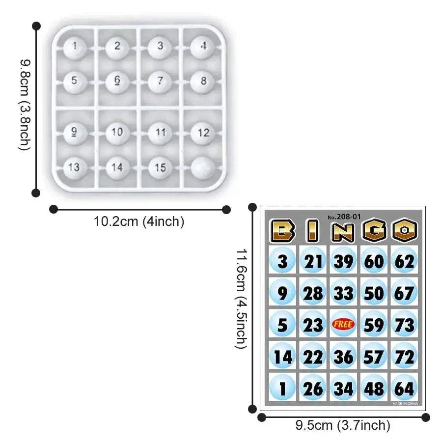 Bingo Machine Cage For Family Party Tabletop Games - ToylandEU