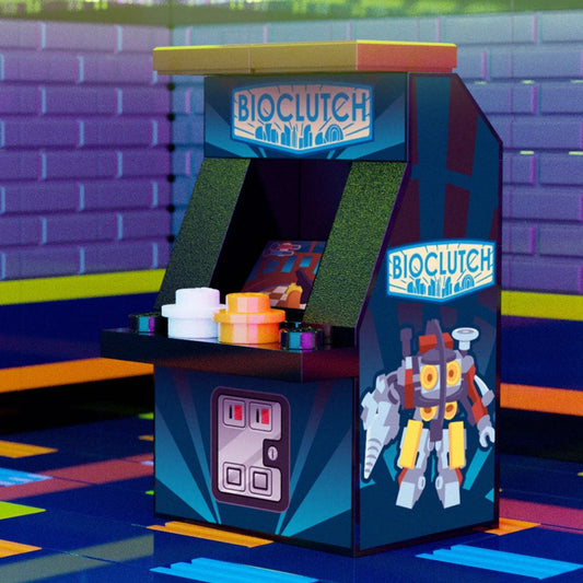 LEGO Arcade Machine For Figures - Figure Scale Build With Custom Decals For Dioramas - ToylandEU