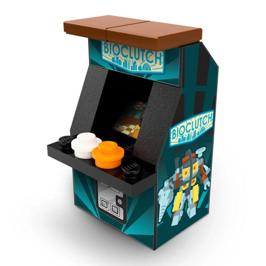 LEGO Arcade Machine For Figures - Figure Scale Build With Custom Decals For Dioramas - ToylandEU