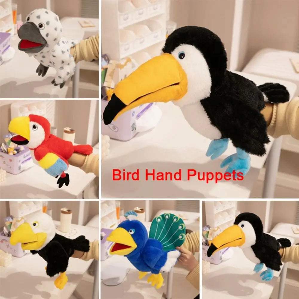 Bird Hand Puppet | Kawaii Soft Plush | Toylandeu™
