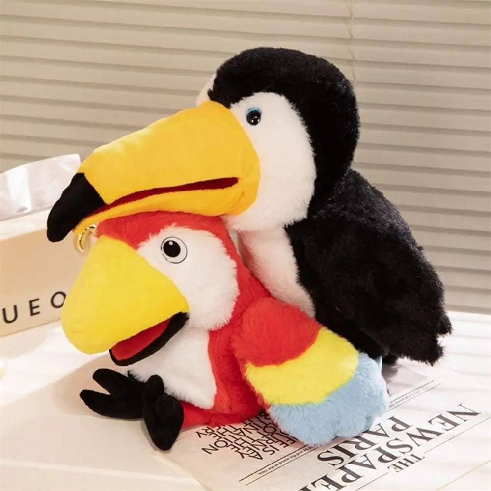 Bird Hand Puppet | Kawaii Soft Plush | Toylandeu™