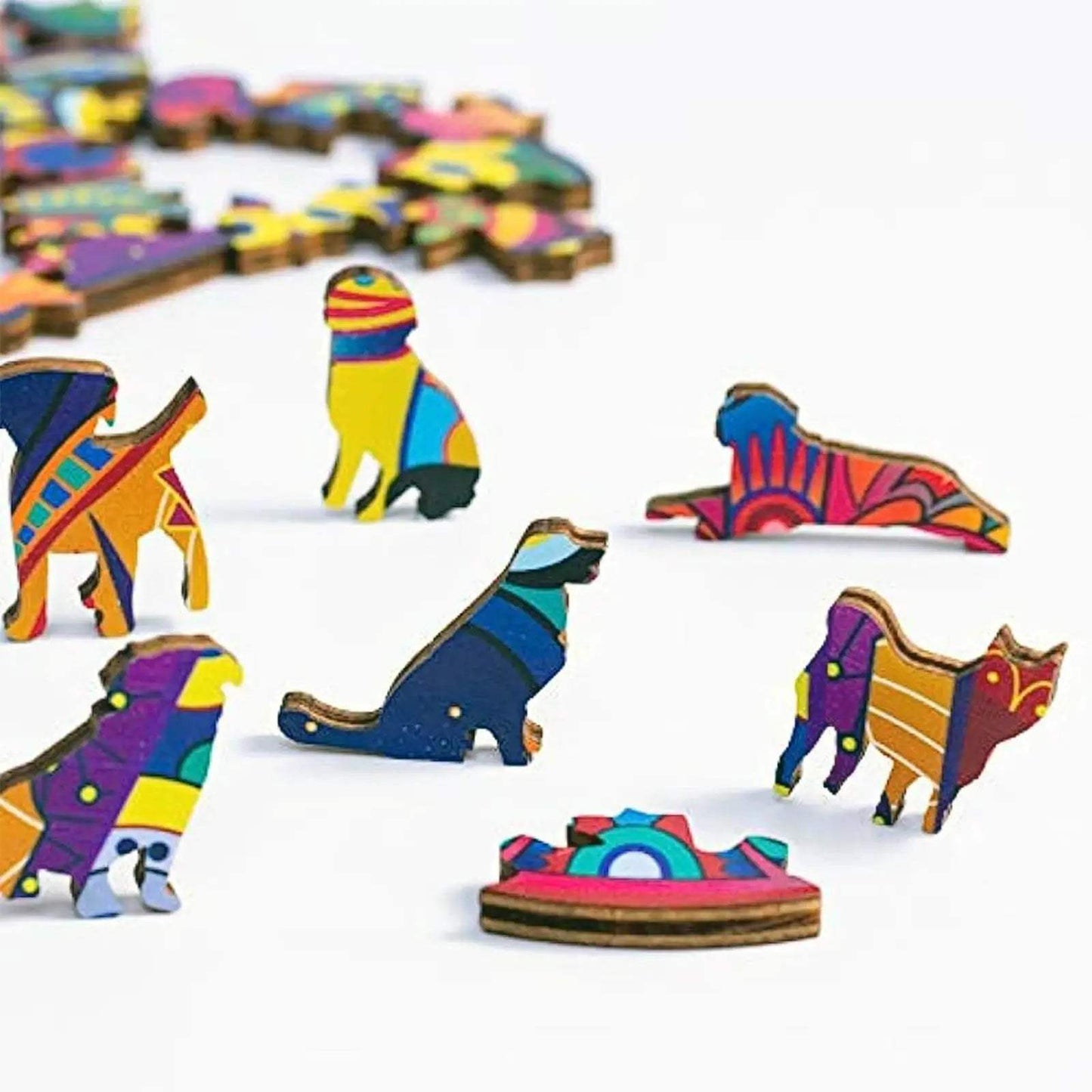  Bird Pattern Wooden Puzzle For Family Fun Durable -  ToylandEU™
