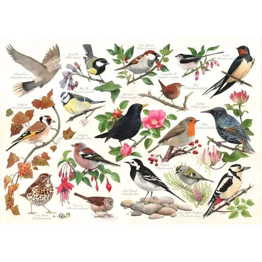  Birds In My Garden 1000 Piece Jigsaw Puzzle Captivating -  ToylandEU™