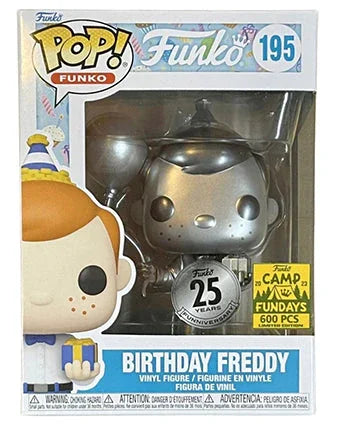 Birthday Freddy Funko (Metallic) 195 - 2023 Camp Fundays Exclusive/600 Pieces [light damage] - ToylandEU