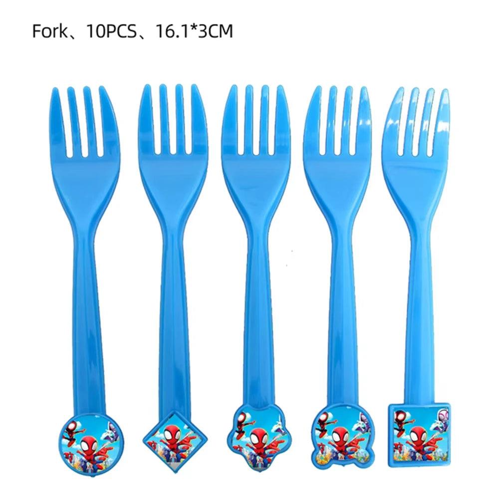 Birthday Party Supplies | Spider Theme | Toylandeu™