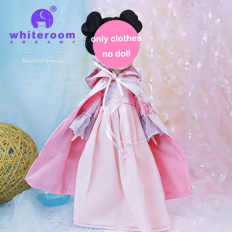 Bjd 1/6 Bjd Doll Blue Eyes Ancient Chinese Dress Set Gift - ToylandEU