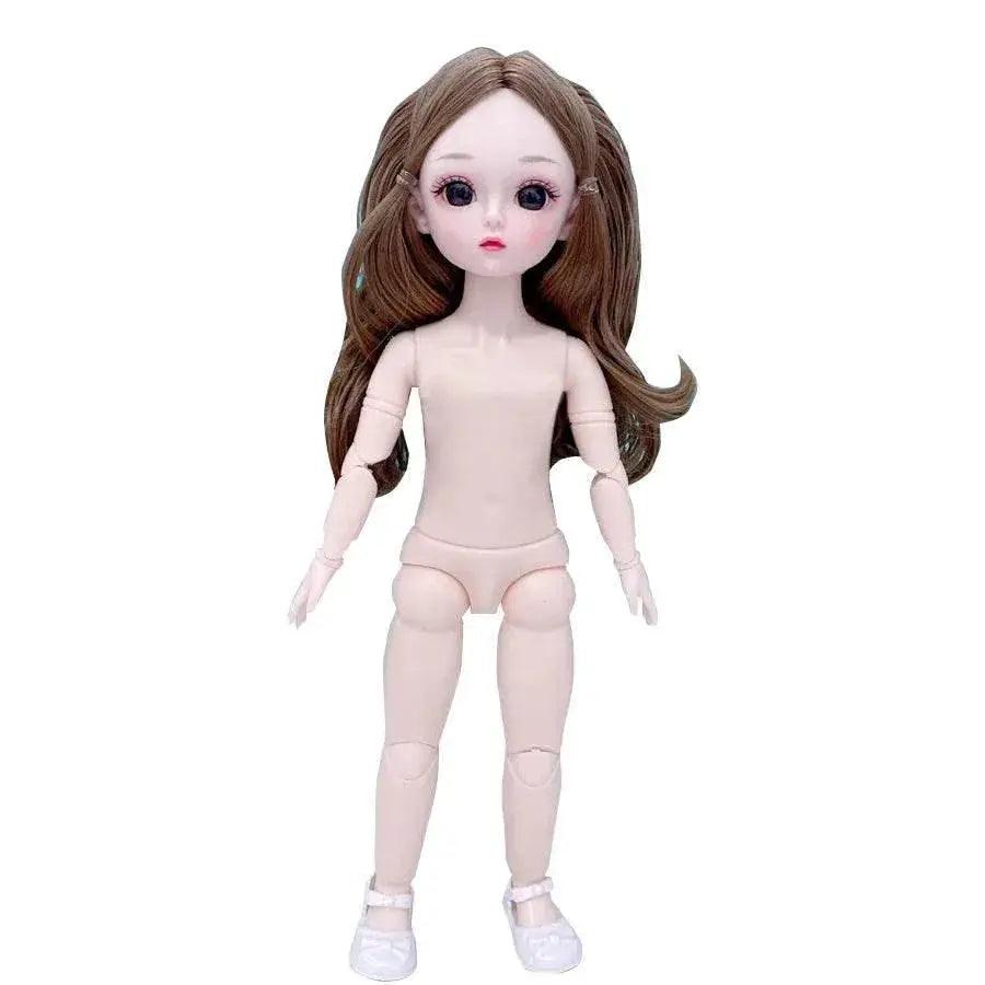  Bjd Doll Body 1/6 Manga Face Anime 3D Eyes 30cm Doll -  ToylandEU™