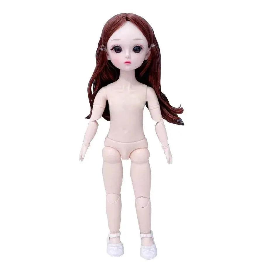  Bjd Doll Body 1/6 Manga Face Anime 3D Eyes 30cm Doll -  ToylandEU™