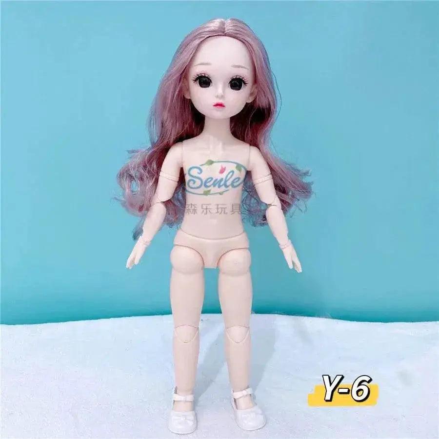  Bjd Doll Body 1/6 Manga Face Anime 3D Eyes 30cm Doll -  ToylandEU™
