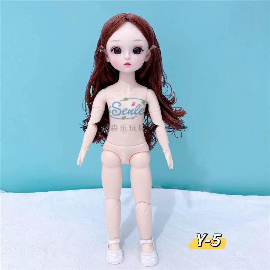  Bjd Doll Body 1/6 Manga Face Anime 3D Eyes 30cm Doll -  ToylandEU™