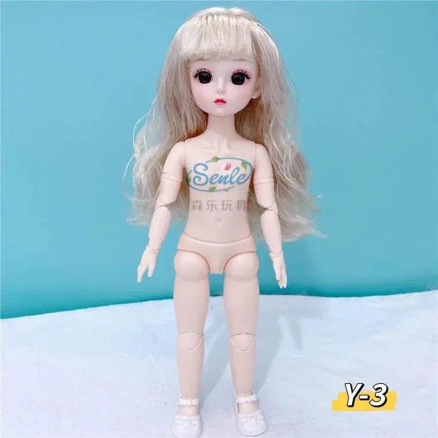  Bjd Doll Body 1/6 Manga Face Anime 3D Eyes 30cm Doll -  ToylandEU™