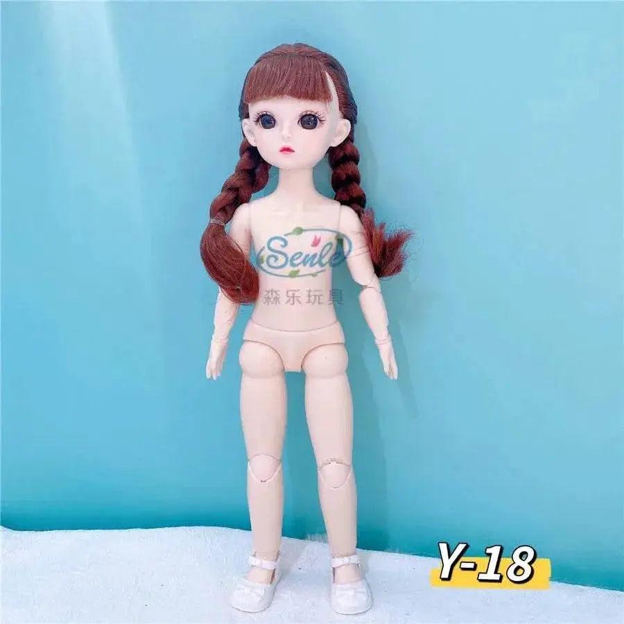  Bjd Doll Body 1/6 Manga Face Anime 3D Eyes 30cm Doll -  ToylandEU™
