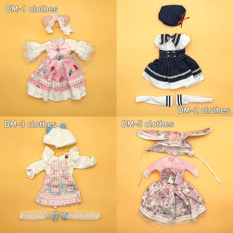 Bjd Dolls 30cm Anime Doll Full Set 1/6 Bjd Movable Body - ToylandEU