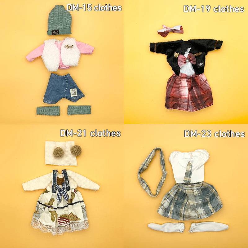 Bjd Dolls 30cm Anime Doll Full Set 1/6 Bjd Movable Body - ToylandEU