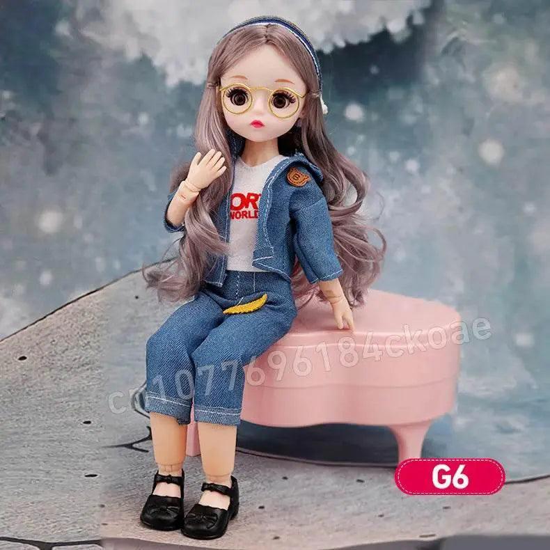  Bjd Dolls 30cm Anime Doll Full Set For Kid Girls Kawaii -  ToylandEU™