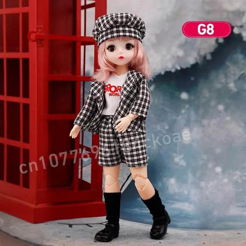  Bjd Dolls 30cm Anime Doll Full Set For Kid Girls Kawaii -  ToylandEU™