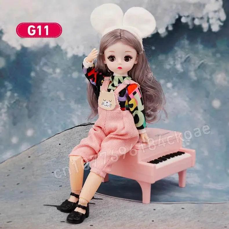  Bjd Dolls 30cm Anime Doll Full Set For Kid Girls Kawaii -  ToylandEU™