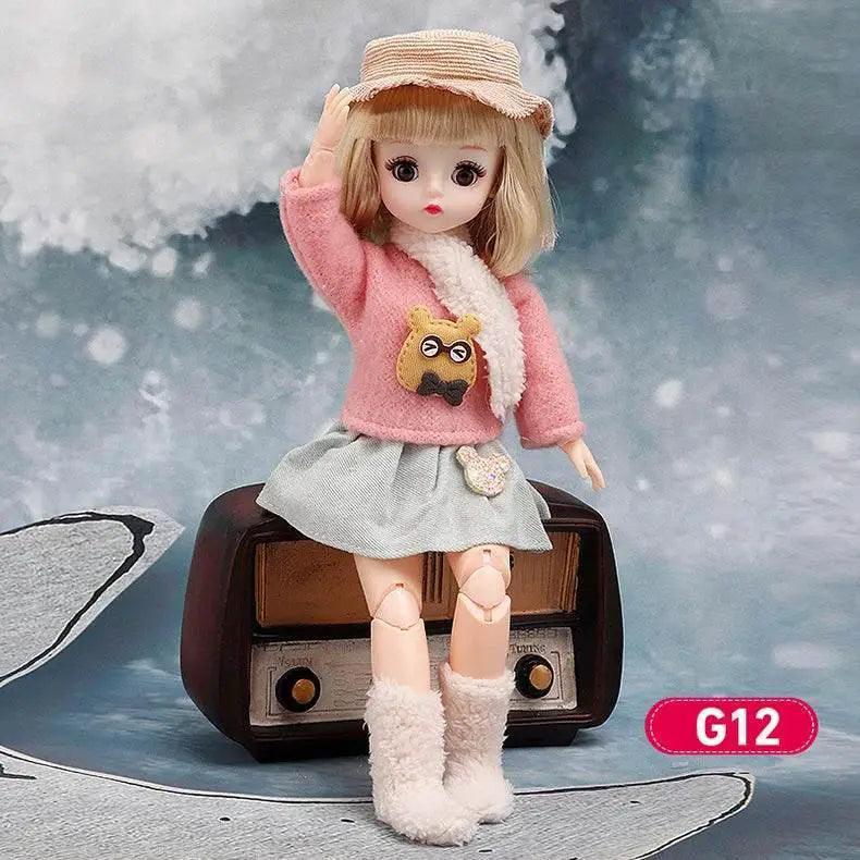  Bjd Dolls 30cm Anime Doll Full Set For Kid Girls Kawaii -  ToylandEU™