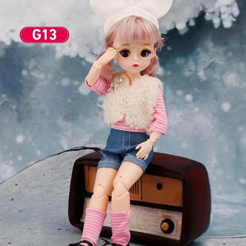  Bjd Dolls 30cm Anime Doll Full Set For Kid Girls Kawaii -  ToylandEU™