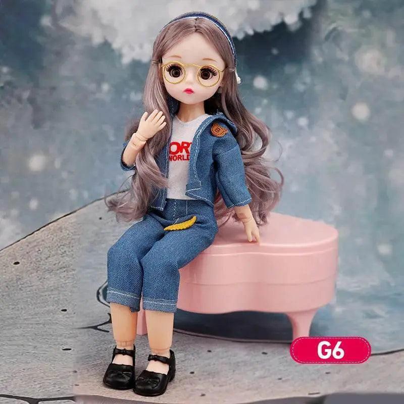 Bjd Dolls 30cm Anime Doll Full Set For Kid Girls Kawaii -  ToylandEU™
