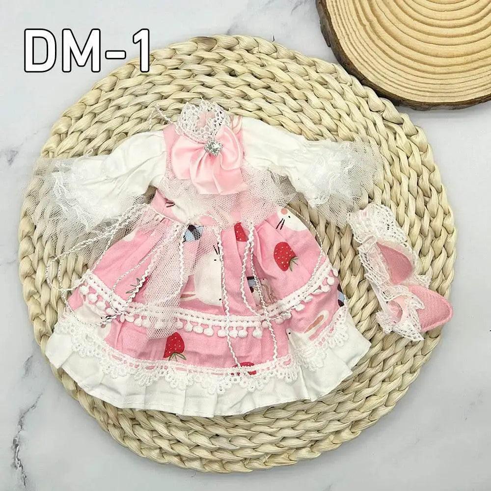  Bjd Dolls 30cm Anime Doll Full Set With Dress Up Toys -  ToylandEU™