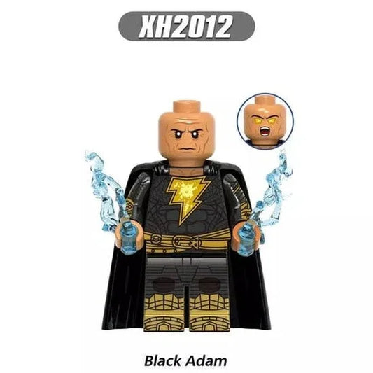 Lego Compatible Black Adam Building Block Figure Durable Plastic - ToylandEU
