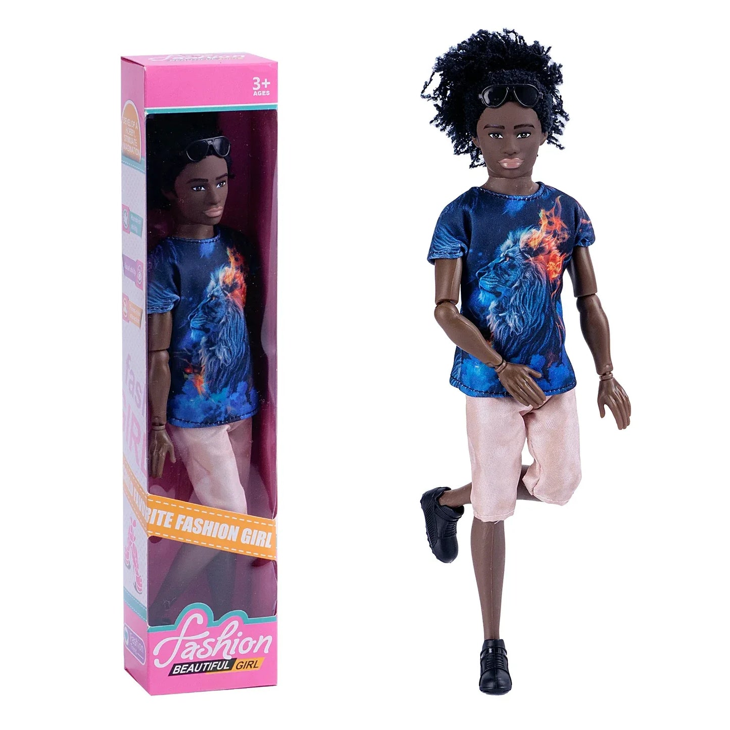 Black Barbie Doll Body 30cm For DIY Fashion Playtime - ToylandEU