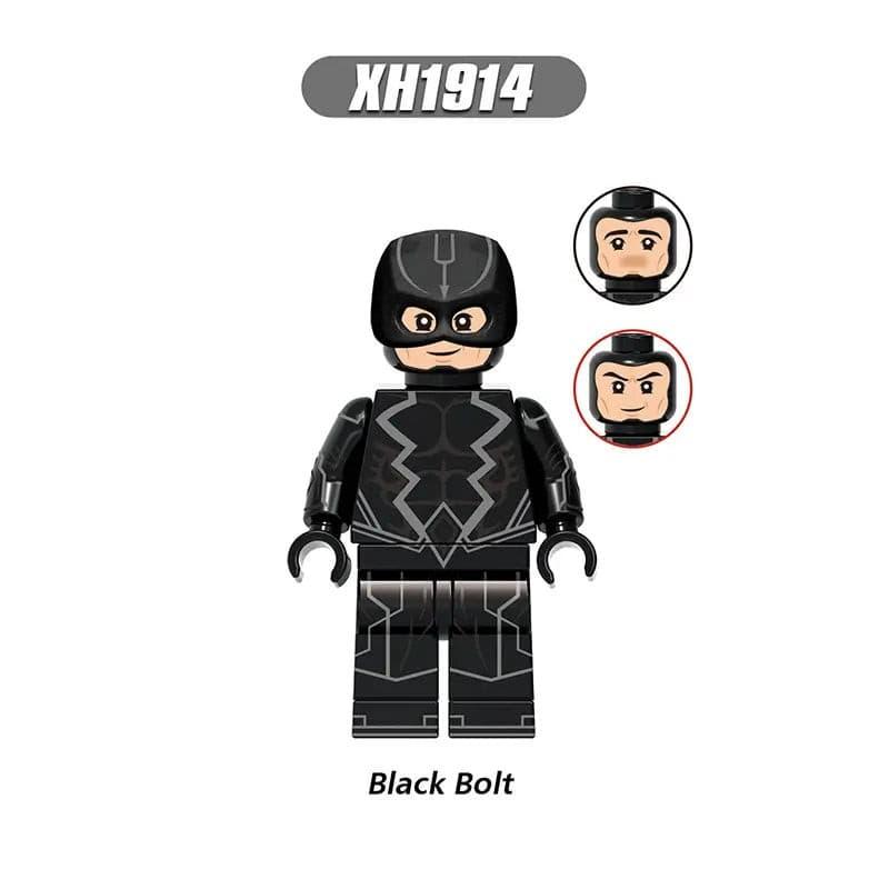Black Bolt LEGO Compatible Figure With Durable ABS Plastic - ToylandEU