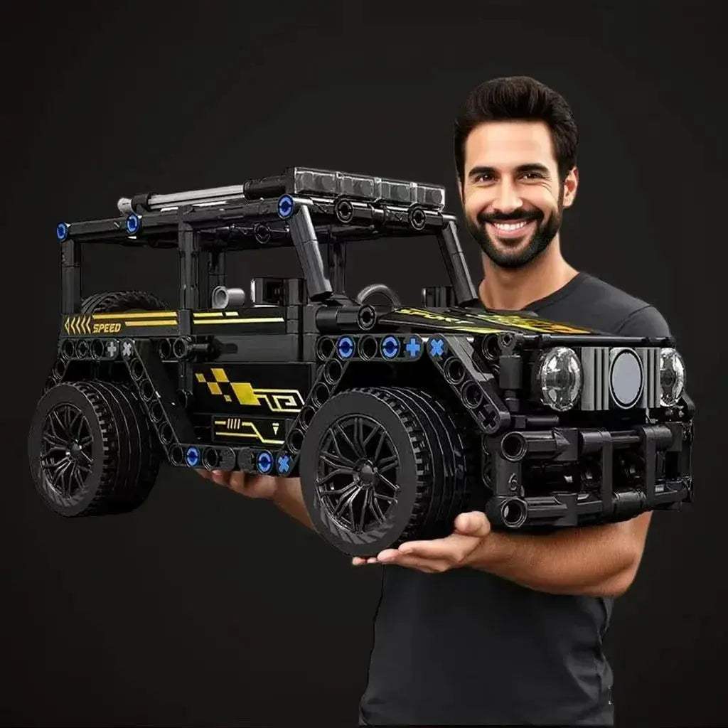 Black Car Building Blocks Compatible With Lego Ideal Gift - ToylandEU