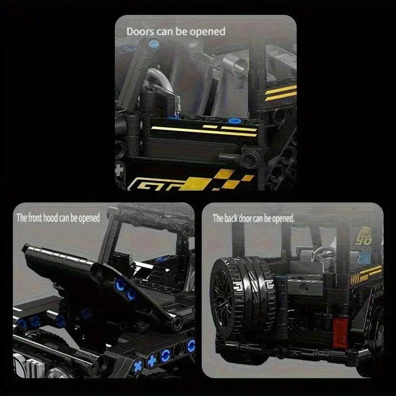  Black Car Building Blocks Lego Compatible Ideal Gift -  ToylandEU™