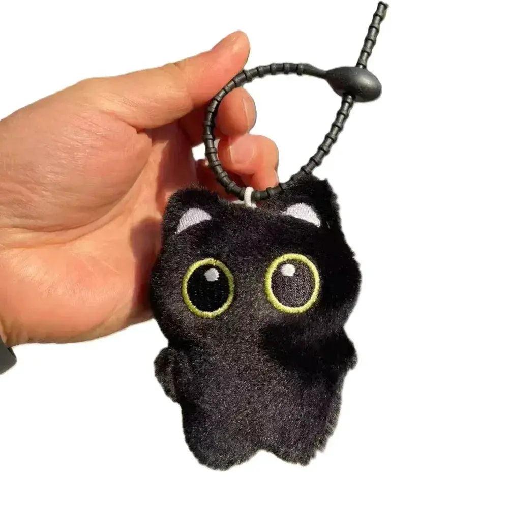  Black Cat Plush Backpack Crossbody Bag Large Capacity -  ToylandEU™