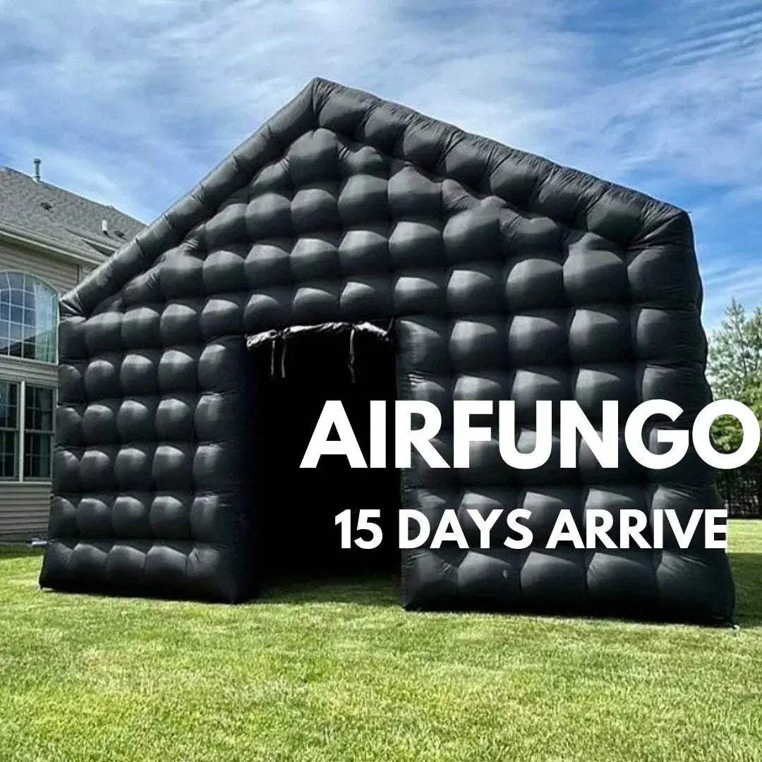 Black Inflatable Nightclub Tent for Outdoor Events Portable - ToylandEU