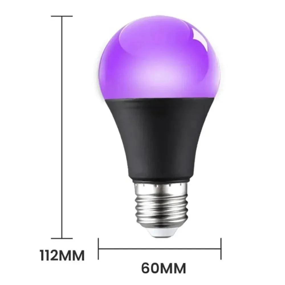 Black Light Bulb | 12W E27 | Toylandeu™