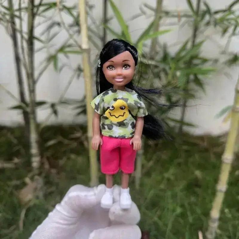  Kawaii Items African Girls Black Doll 30cm Mother 14cm Daughter Body With Clothes For Kids DIY Game Best Birthday Present -  ToylandEU™