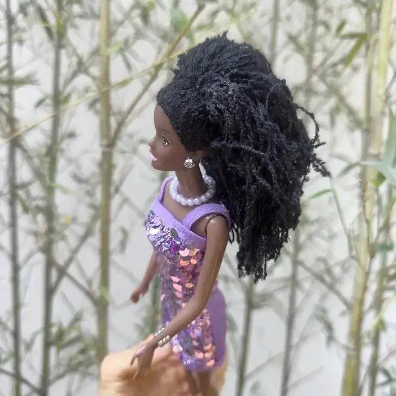  Kawaii Items African Girls Black Doll 30cm Mother 14cm Daughter Body With Clothes For Kids DIY Game Best Birthday Present -  ToylandEU™
