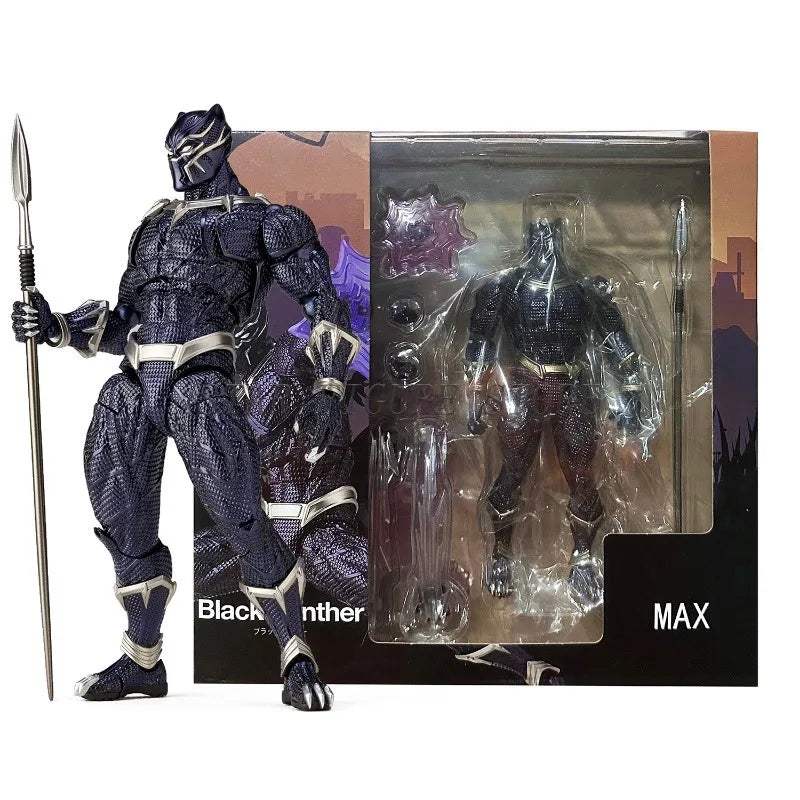 Black Panther Action Figure | 15cm Movable | Toylandeu™