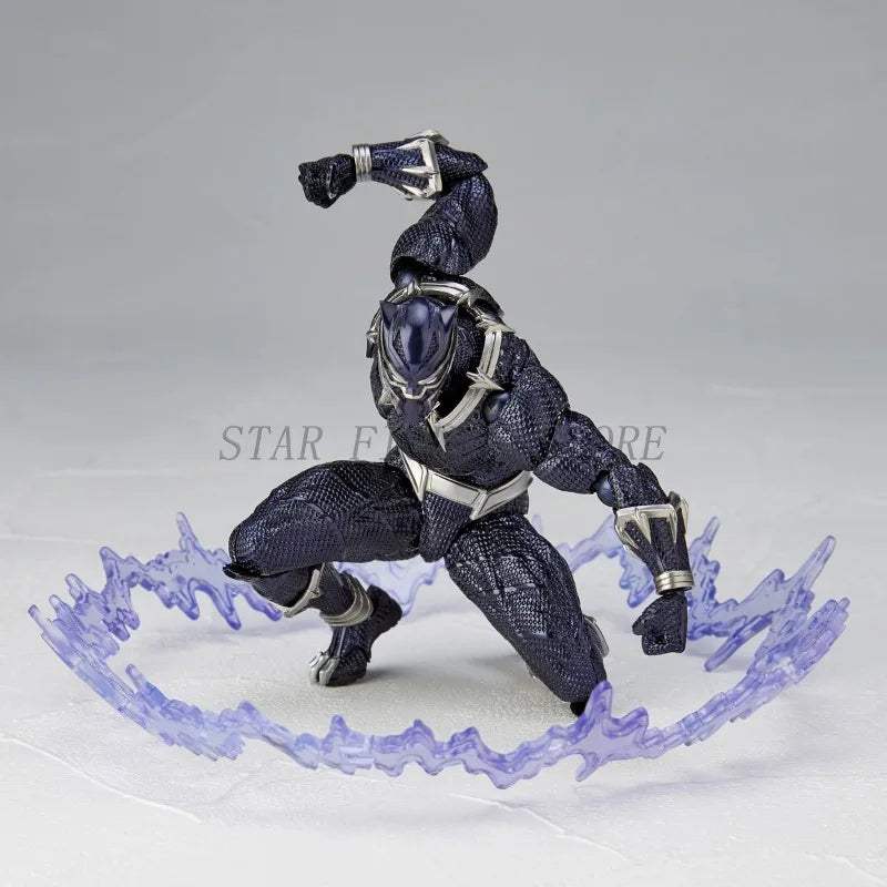 Black Panther Action Figure | 15cm Movable | Toylandeu™