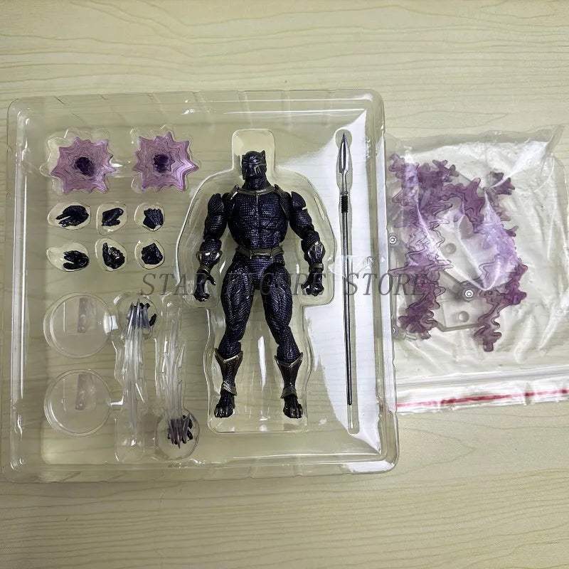 Black Panther Action Figure | 15cm Movable | Toylandeu™