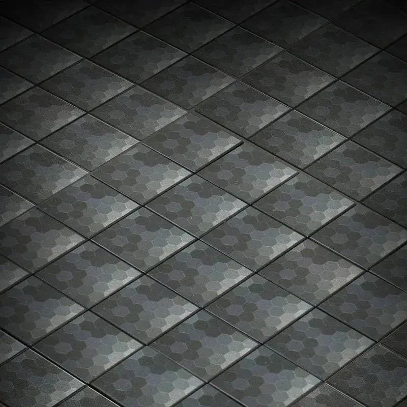  Black Shades HEX Flooring - Custom Printed 2x2 Tile -  ToylandEU™