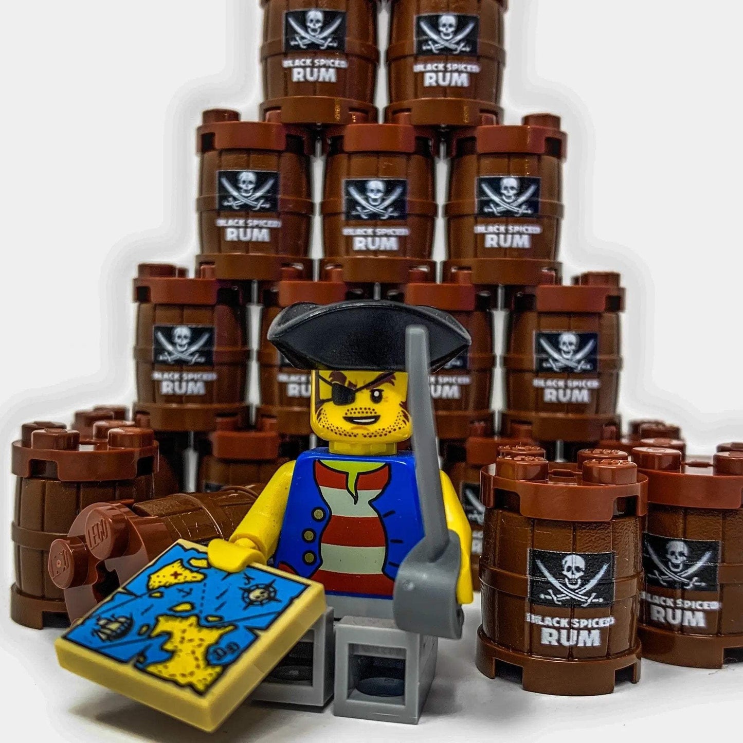 Black Spiced Rum Barrel / Keg - B3 Customs