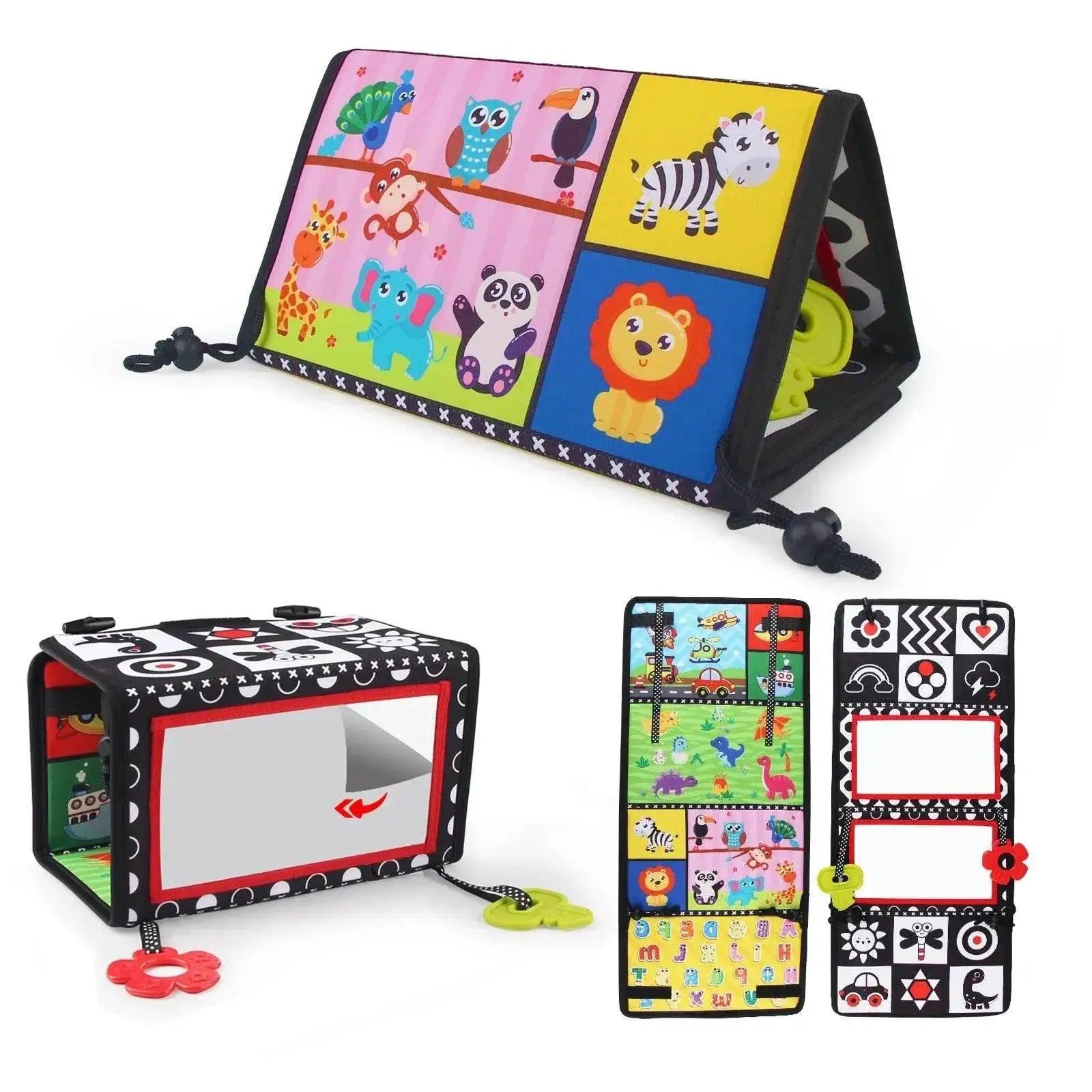  Black-White Double-Sided Montessori Floor Mirror 6-24M -  ToylandEU™