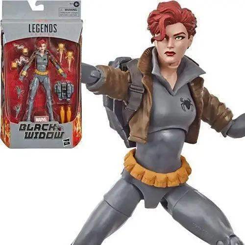 Black Widow Marvel Legends 6 Inch Action Figure Premium Poseability - ToylandEU